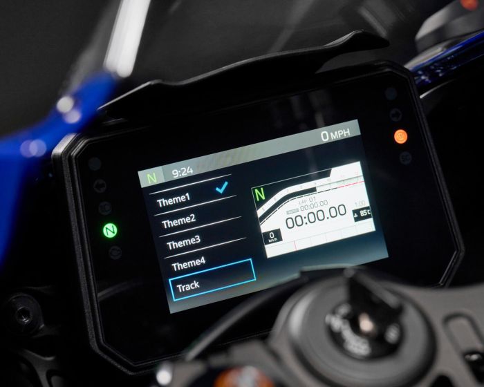 Ecrã TFT de 5″ com conectividade total