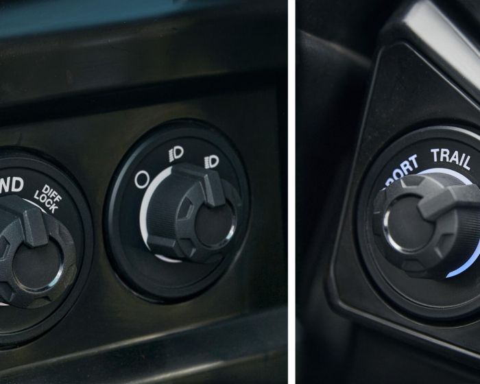 3 modos de condução: 1 máquina ultraversátil